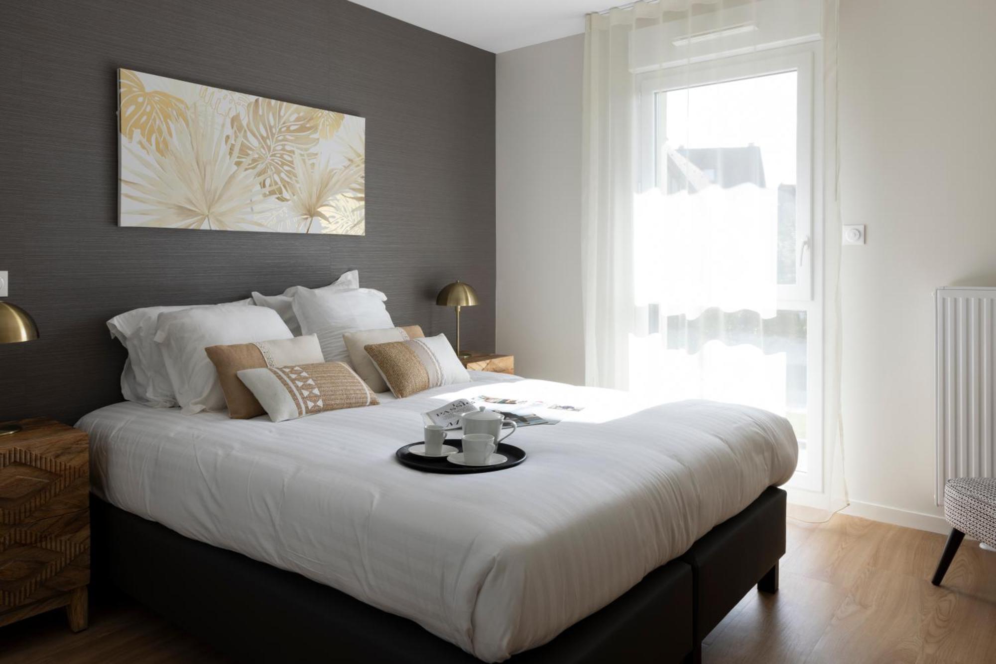 Les Boreales - Appart'Hotel & Restaurant Villers-sur-Mer Bagian luar foto