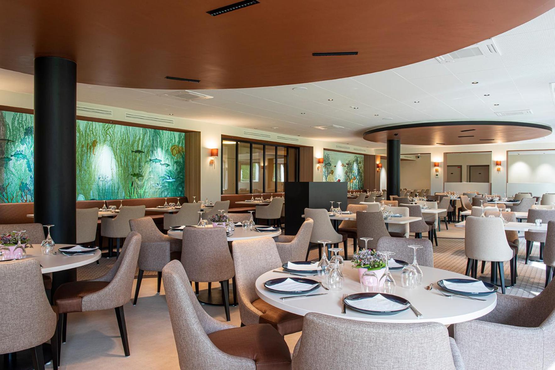 Les Boreales - Appart'Hotel & Restaurant Villers-sur-Mer Bagian luar foto
