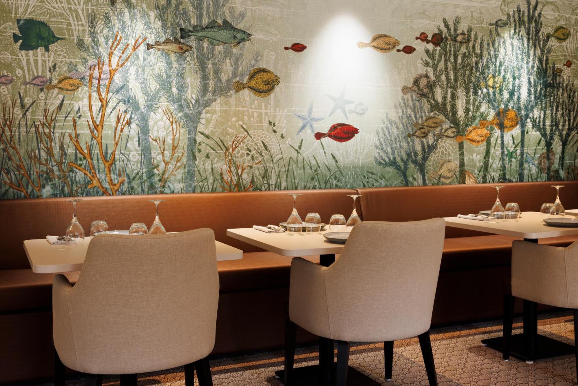 Les Boreales - Appart'Hotel & Restaurant Villers-sur-Mer Bagian luar foto