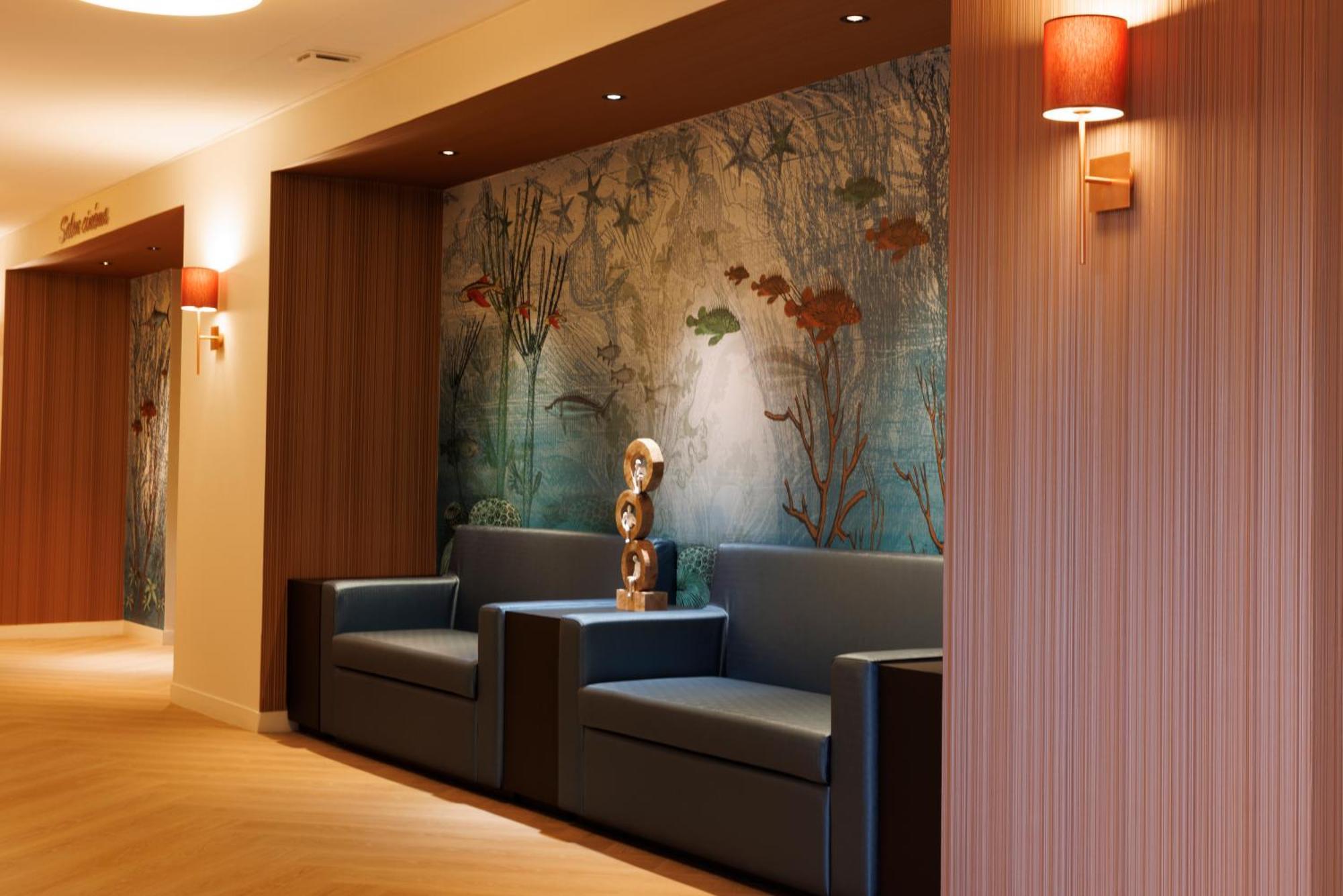 Les Boreales - Appart'Hotel & Restaurant Villers-sur-Mer Bagian luar foto