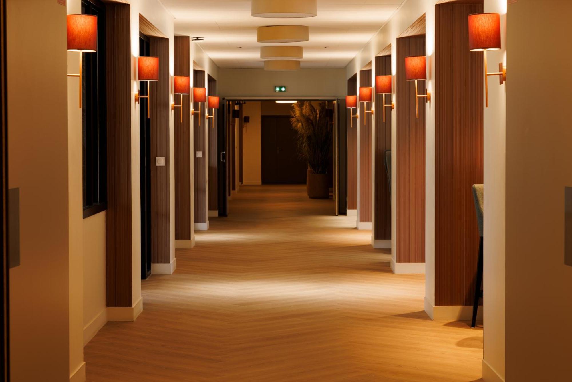 Les Boreales - Appart'Hotel & Restaurant Villers-sur-Mer Bagian luar foto