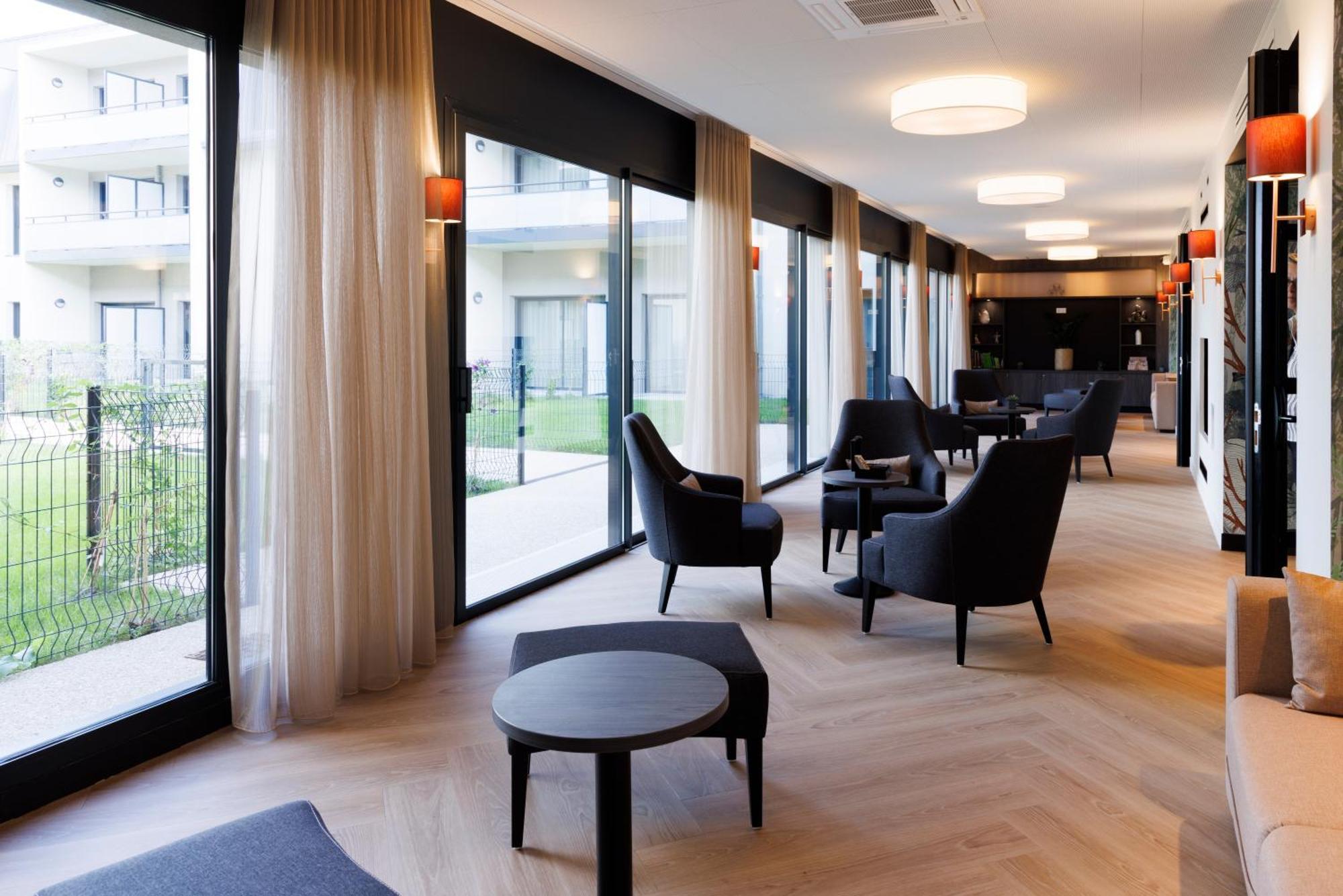 Les Boreales - Appart'Hotel & Restaurant Villers-sur-Mer Bagian luar foto