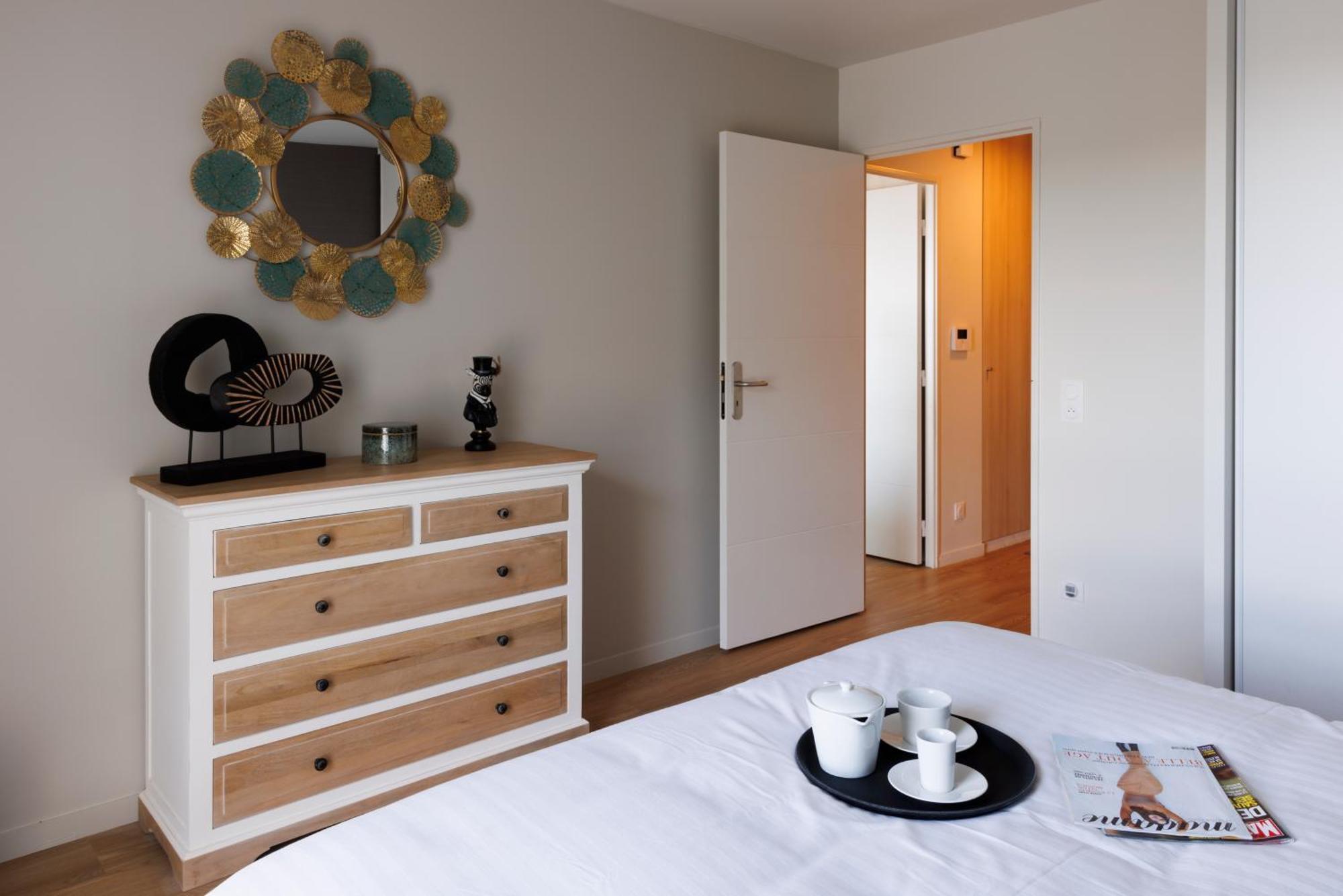 Les Boreales - Appart'Hotel & Restaurant Villers-sur-Mer Bagian luar foto