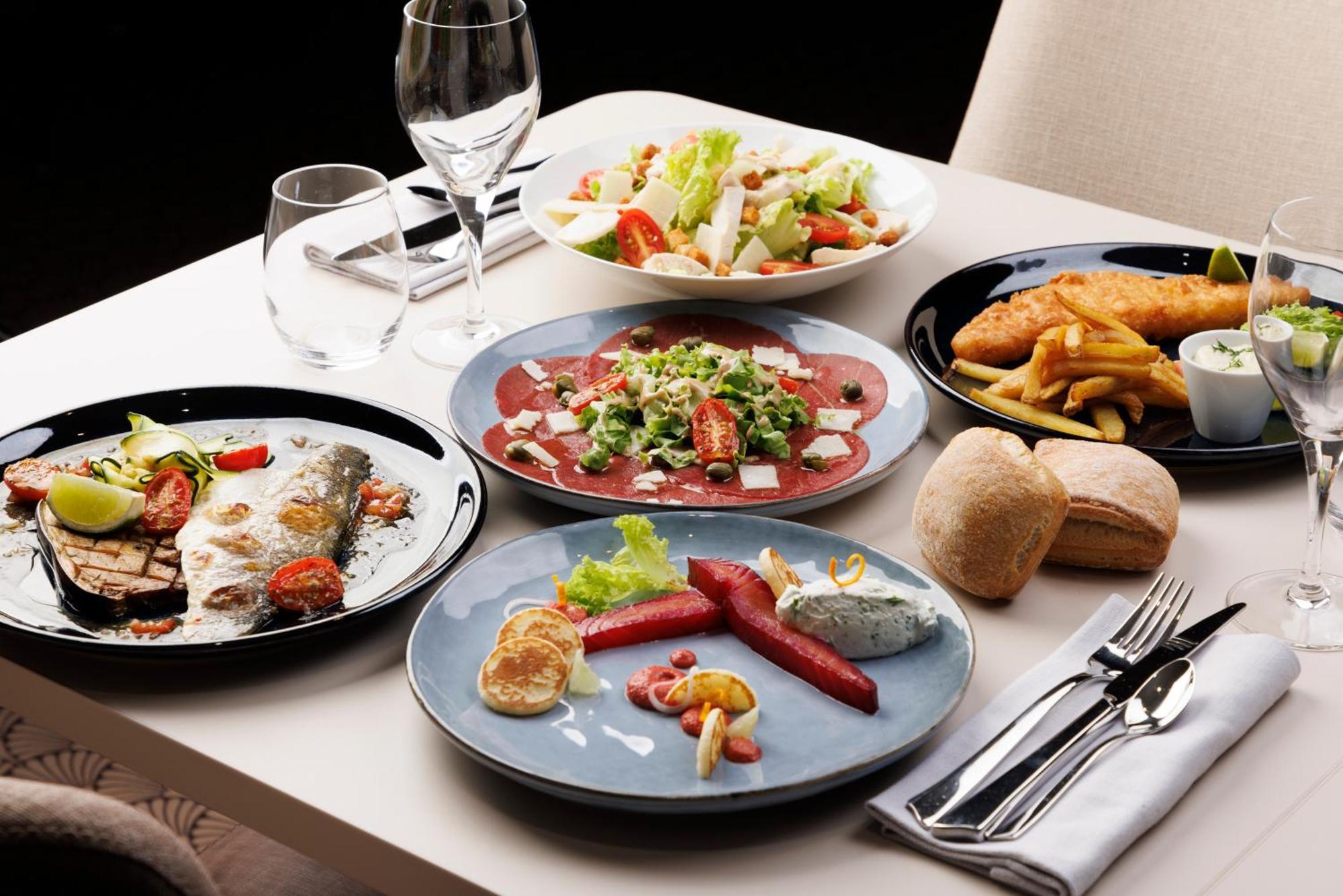 Les Boreales - Appart'Hotel & Restaurant Villers-sur-Mer Bagian luar foto