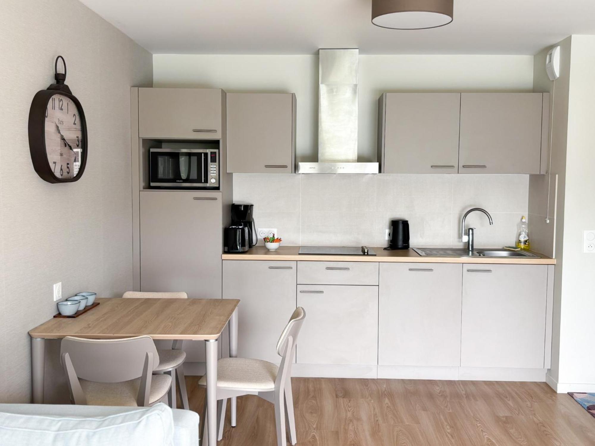 Les Boreales - Appart'Hotel & Restaurant Villers-sur-Mer Bagian luar foto