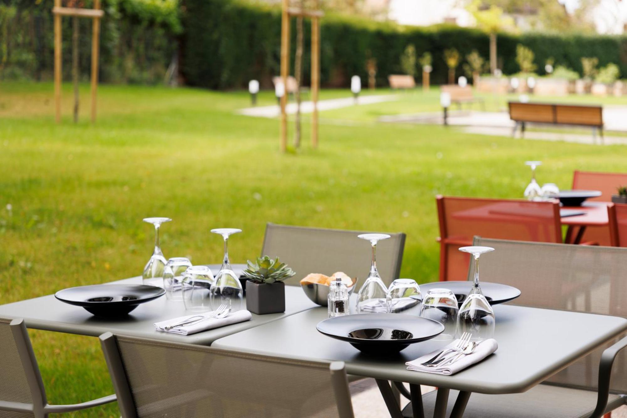 Les Boreales - Appart'Hotel & Restaurant Villers-sur-Mer Bagian luar foto